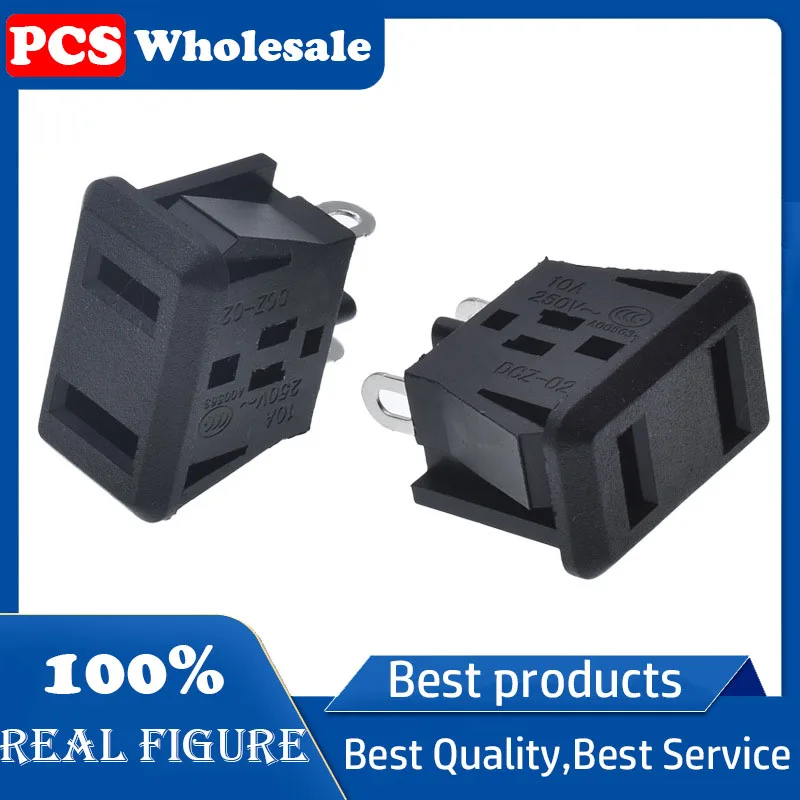 Original DCZ-02 card-type two-hole American standard Japanese socket, 28*16mm