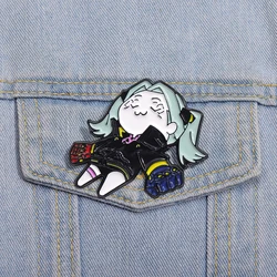 Cyberpunk Game Enamel Pins Gift Custom Cyber Punk Collect Lapel Badge Backpack Hat Collar Brooches Children Party Cute Gifts