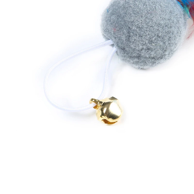 Replacement Cat Plush Toy Interactive Teaser Stick Toy Kitten Wire tease