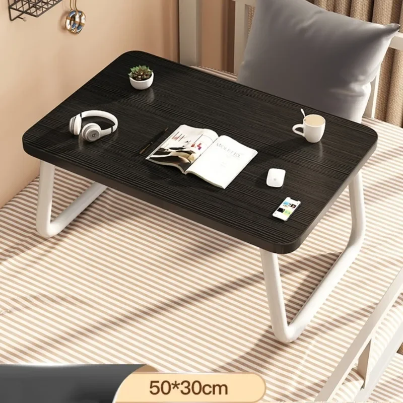 Multifunctional Foldable Bed Small Table Board Cartoon Dormitory Computer Desk Simple Household Lazy Desk Learning Table
