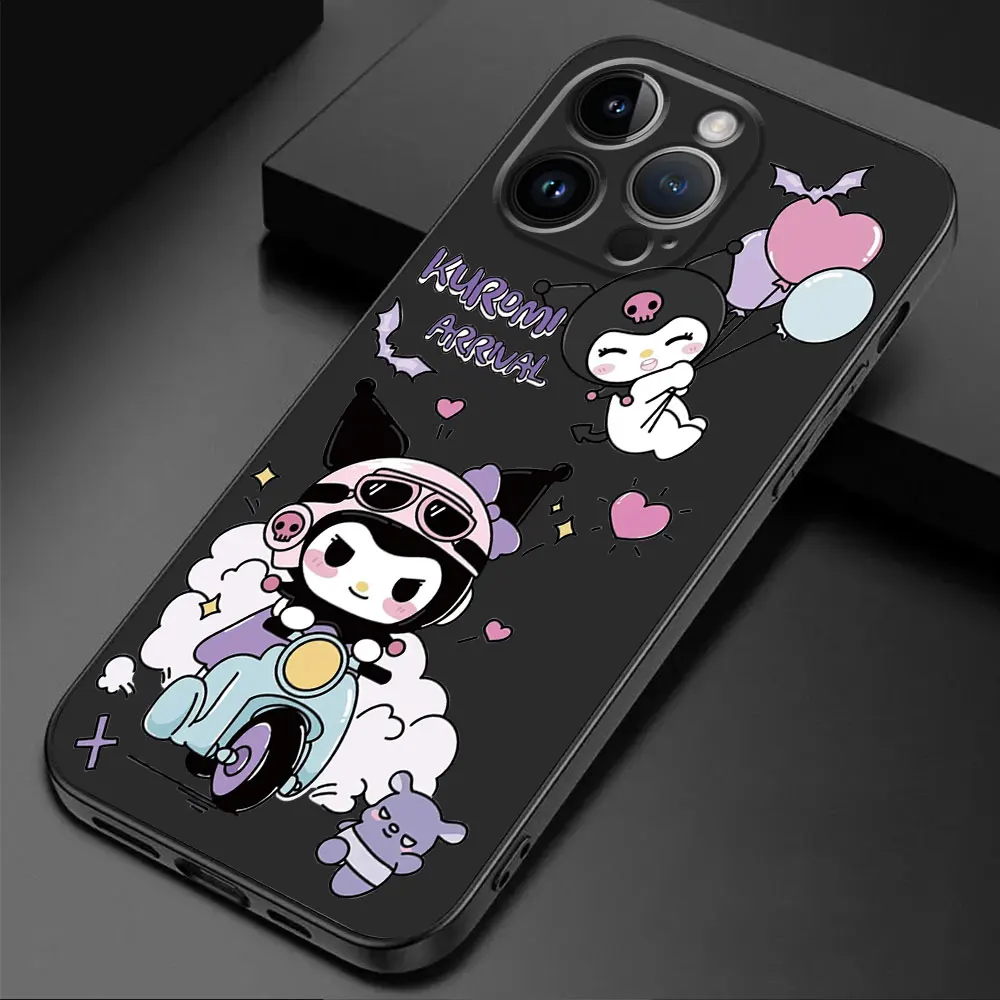 Sanrio Kuromi Hello Kitty Case for Motorola Moto Edge 40 Pro G9 Plus Edge 30 Neo G200 5G Edge 20 Pro One Fusion Plus Cover image 3