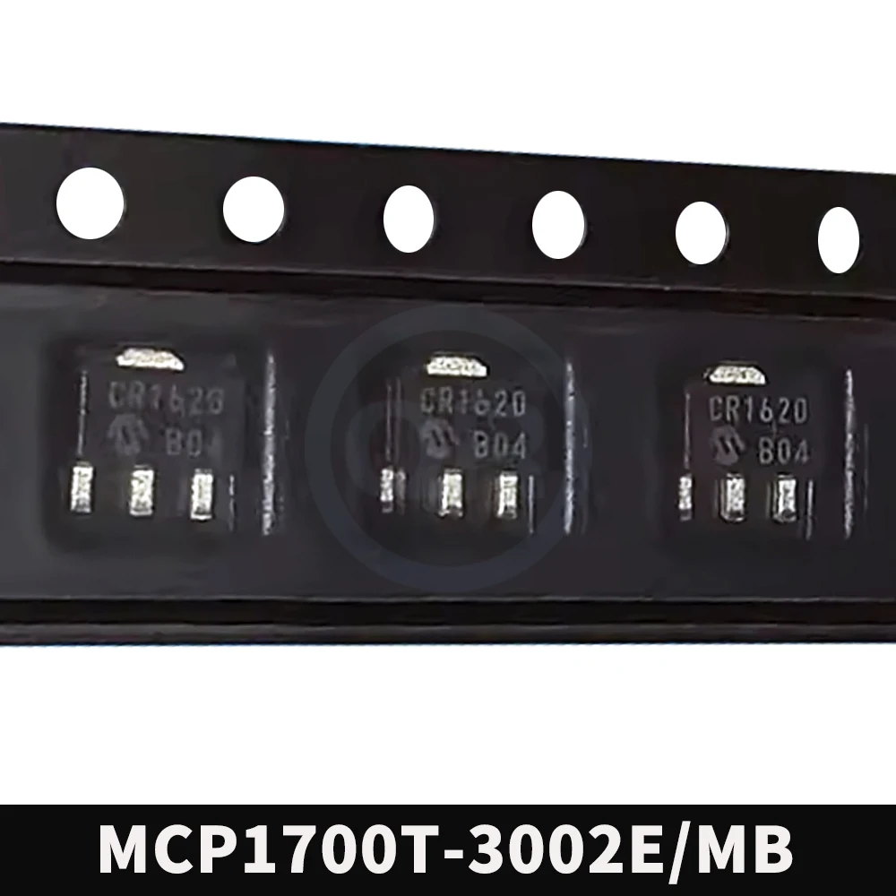 (50 Pcs) MCP1700T-3002E/MB SOT-89 New Original Chip IC CR