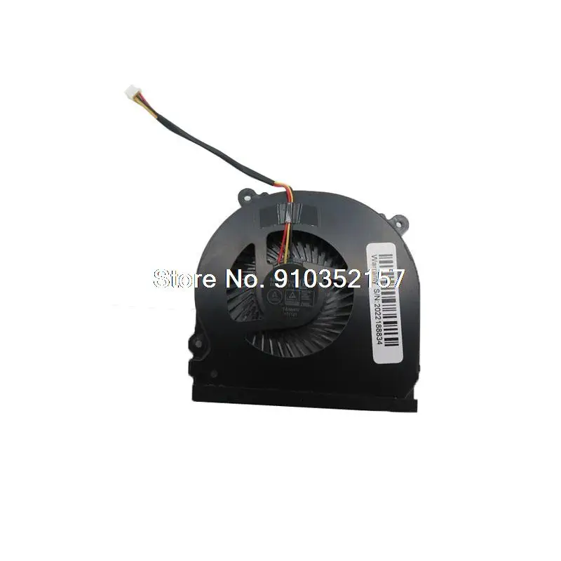 Imagem -04 - Ventilador do Processador Central do Portátil para Clevo 3pin N850hp6 N857hp6 Bs5405ms-u2y 631-n85p2101 6-31-n85p2202 Novo