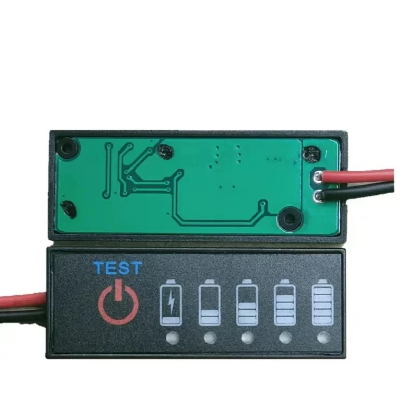 Pantalla de batería inteligente indicador de nivel de batería de litio 18650 Lipo Li-ion probador de carga de placa de capacidad 1S-7S 3,7-25,2 V