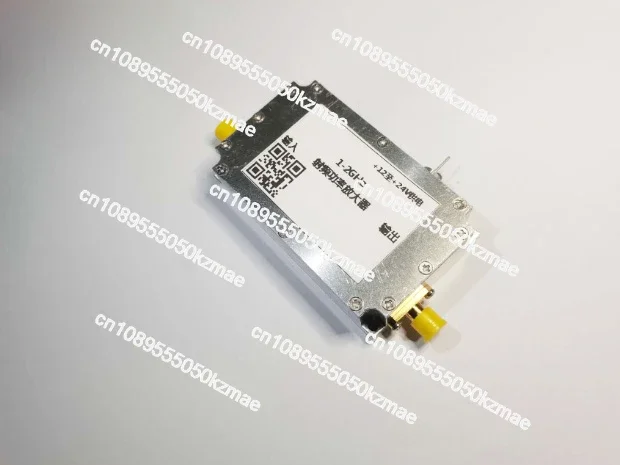 

1-2G Broadband 2W Power Amplifier L-band Broadband Amplifier Beidou GPS Medium Power High Gain Amplifier