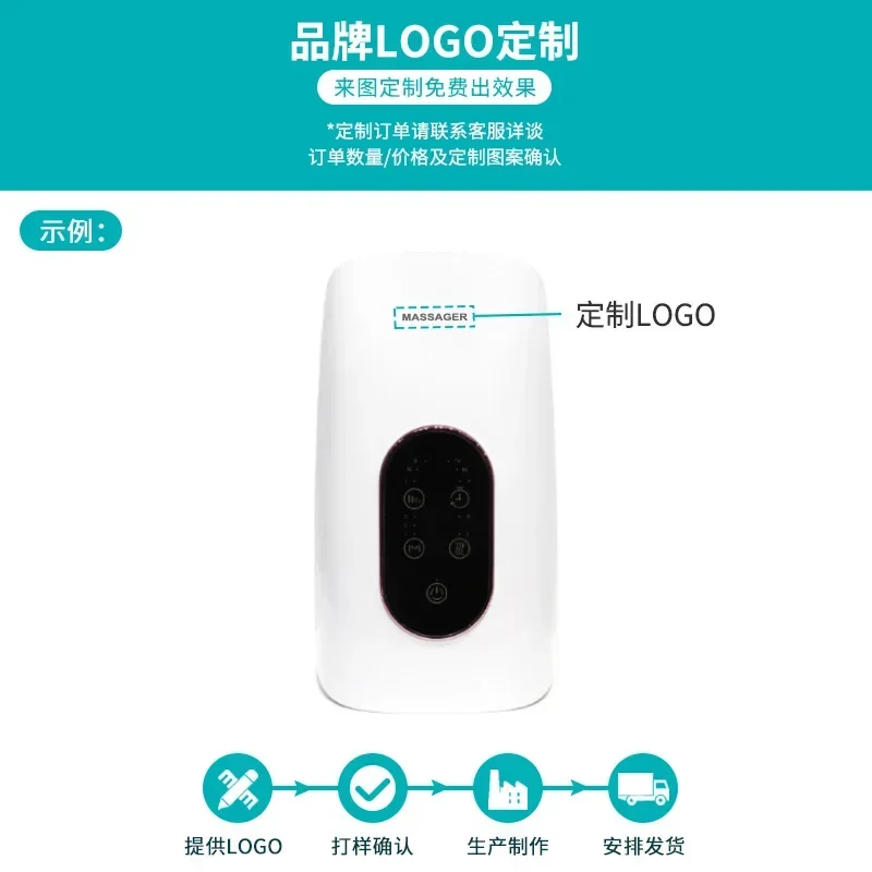 새로운 손 마사지기 전기 손 마사지기 온도 감지 온찜질 반죽 에어백 푸시 바디 마사지기