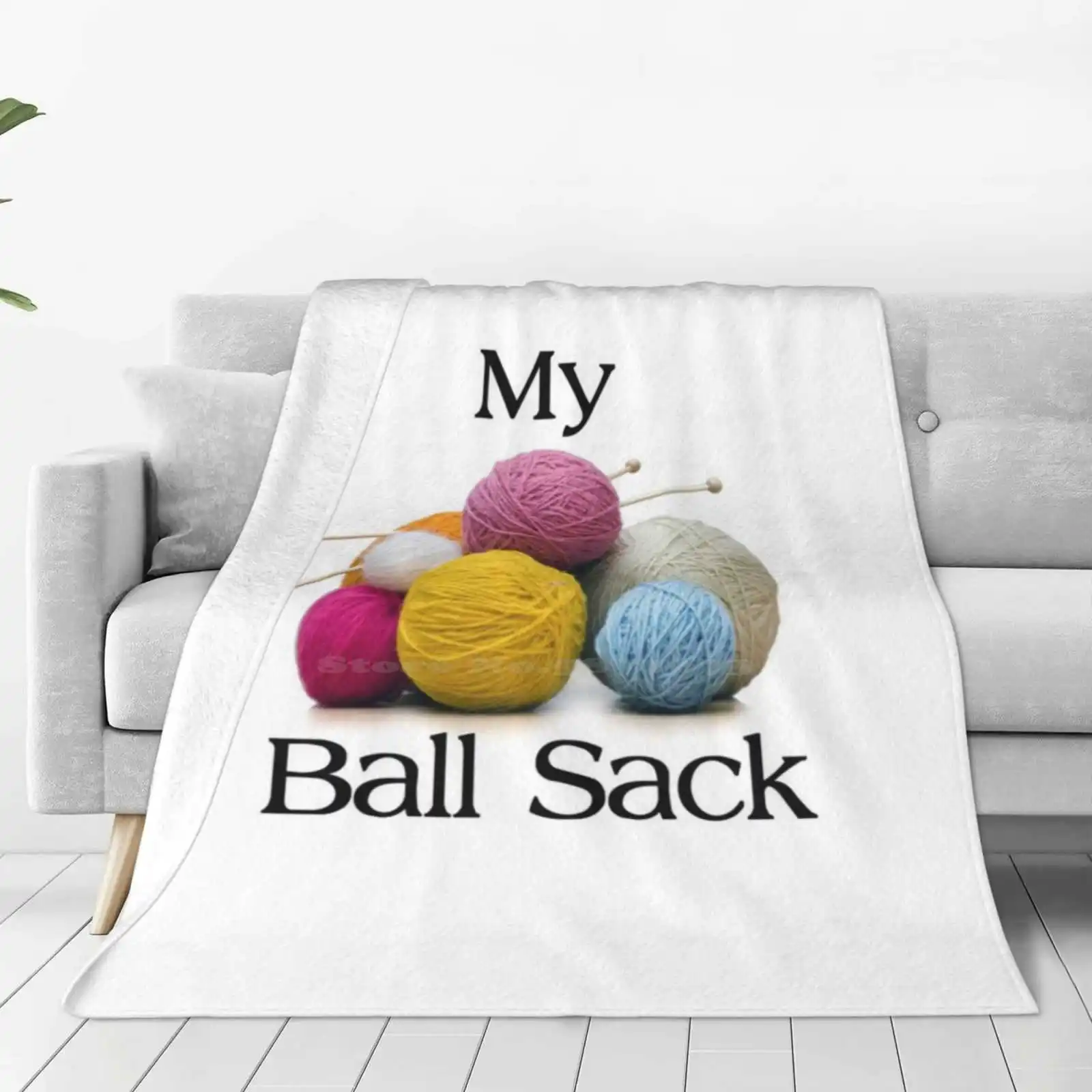 

Вязальные подарки для трикотажа-забавная Сумка-тоут из пряжи My Ball, идеи для подарка для трикотажа, женщин и мужчин, которые любят вязать с помощью игл