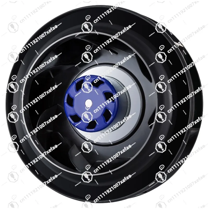 220V FFU 190mm IP55 Duct Fan, High Speed Low Noise Runoff Fan, Iron Housing