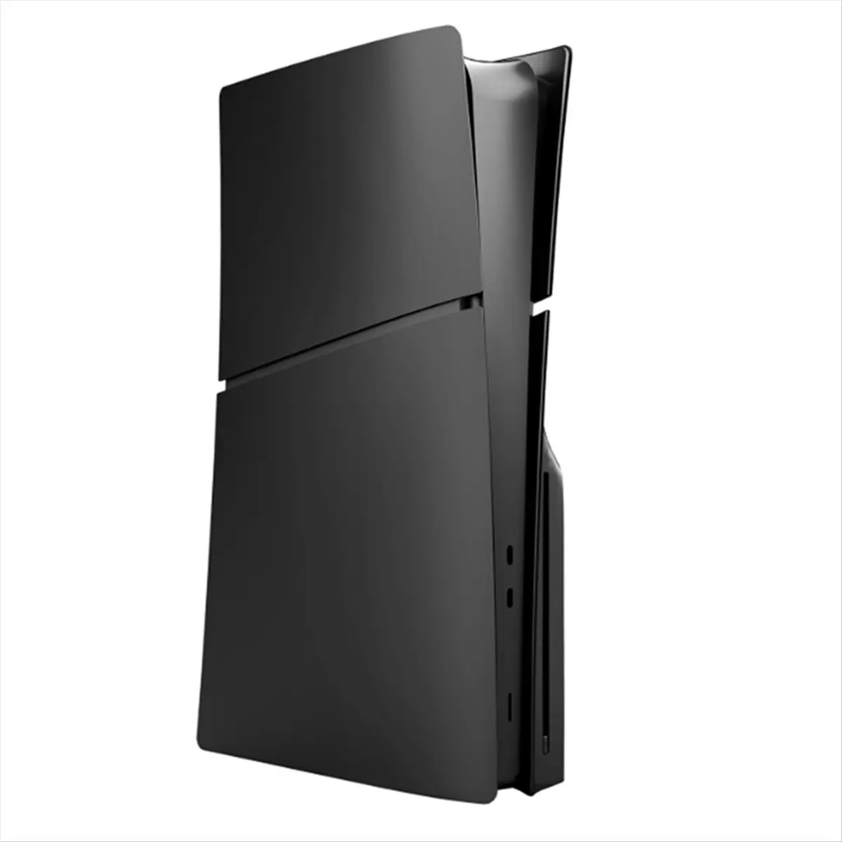 A64I For Slim Hard Plastic Faceplate Shell Replacement Plate Cover for Console Disc Version Black