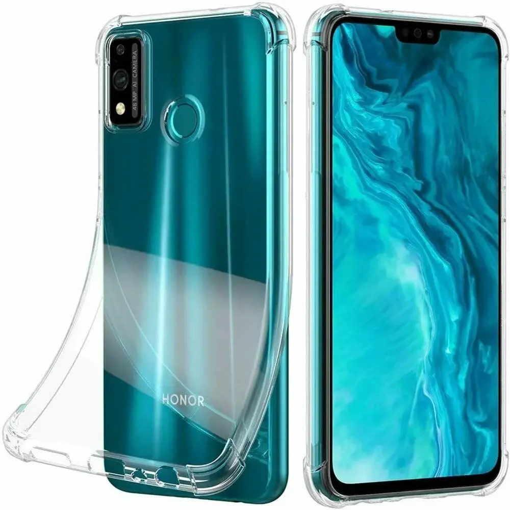 

Slim Thin Flexible Clear TPU Shock-Absorbing Soft Case Cover for Huawei P Smart S Z 2021 Y9 Y7 Y5 2019 Y8P Y7P Y6P Y5P Y9A