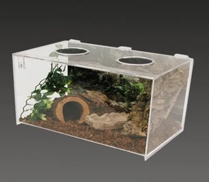 Acrylic Climbing Cabinet Special Feeding Box Spider lizards Snake Anti-Escape Acrylic Pet Boxes reptile display cases