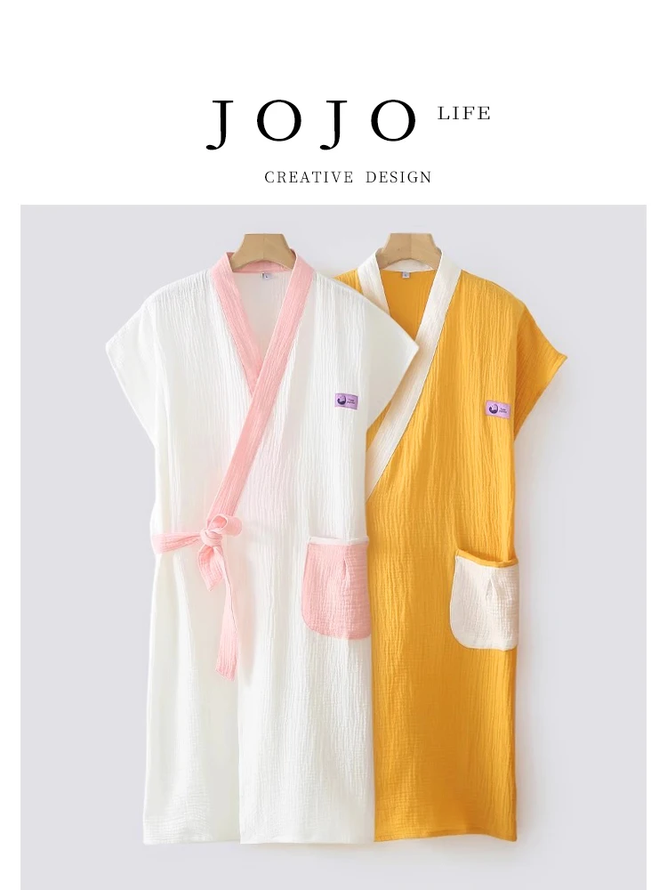 

Мягкое хлопковое впитывающее банное полотенце-халат для дома, универсальный размер, производство Китай