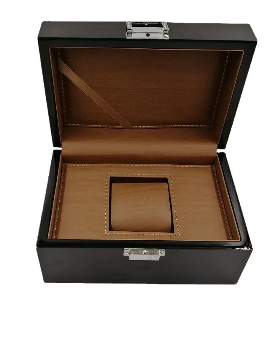 Premium Solid Wood Lacquer Watch Box Jewelry Storage Case High-End Display Buffer for Watches And Jewelry Premium Gift Wrapping