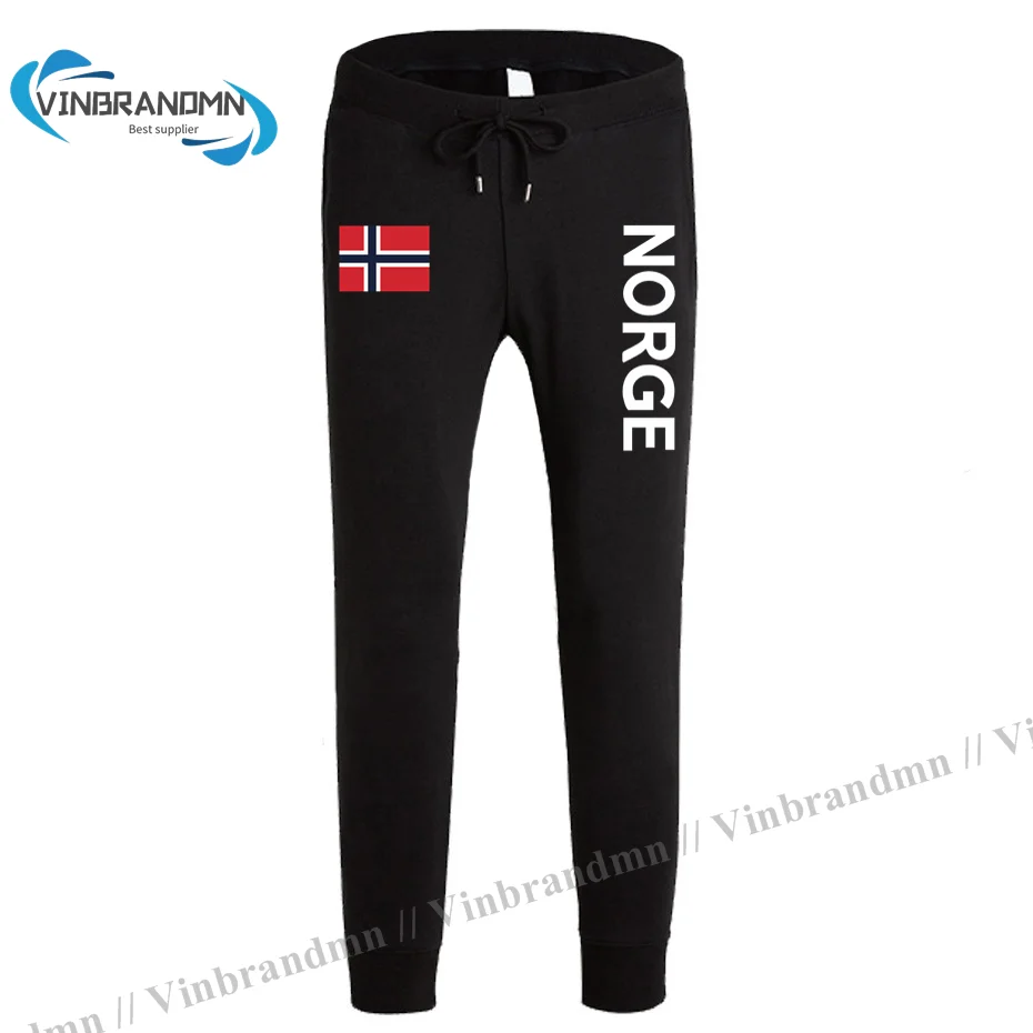 

Norway Norge NOR Norwegian Nordmann NO mens pants joggers jumpsuit sweatpants track sweat fitness fleece tactical casual nation