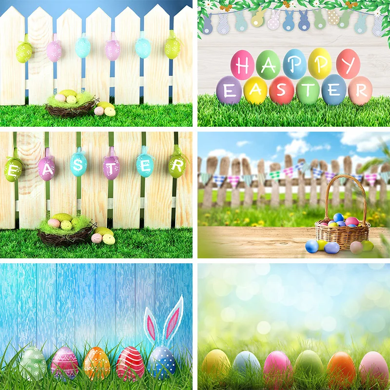 Fundo De Páscoa Fotografia Pano De Fundo, Cerca De Flores E Ovos, Feliz Páscoa Party Supplies, Photo Studio Props, Banner Decor