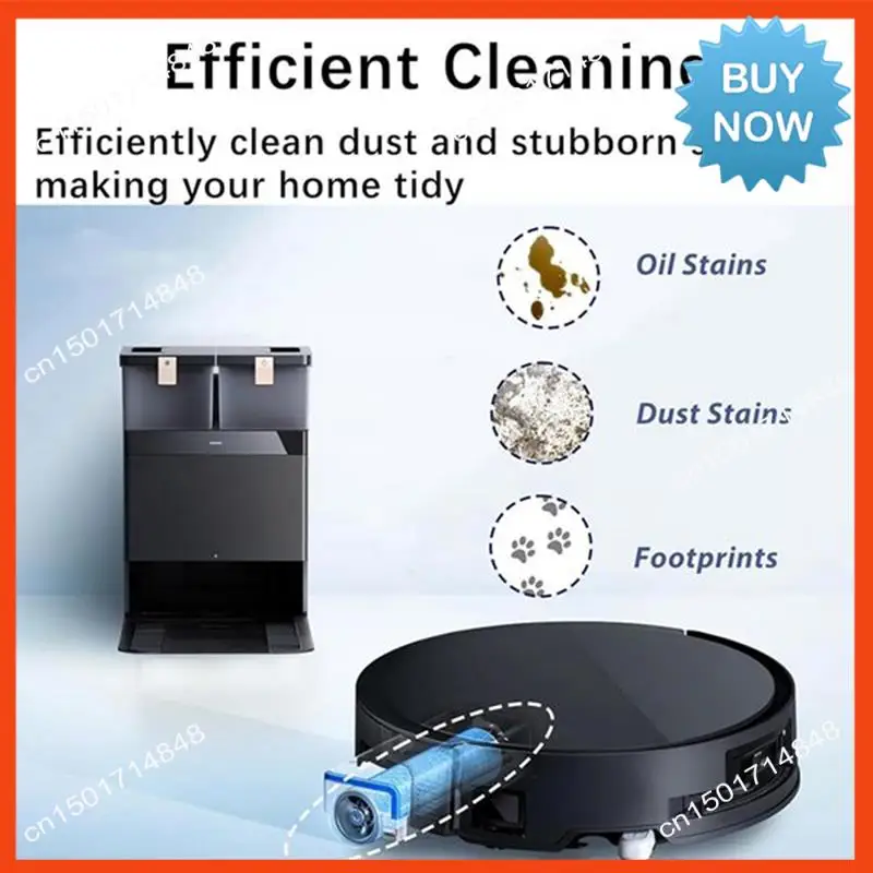 BISM 2- шт. роликовая тряпка для Ecovacs X8 Pro Omni, аксессуары для подметальных машин, необходимые вакуумные аксессуары, сверхпрочные аксессуары