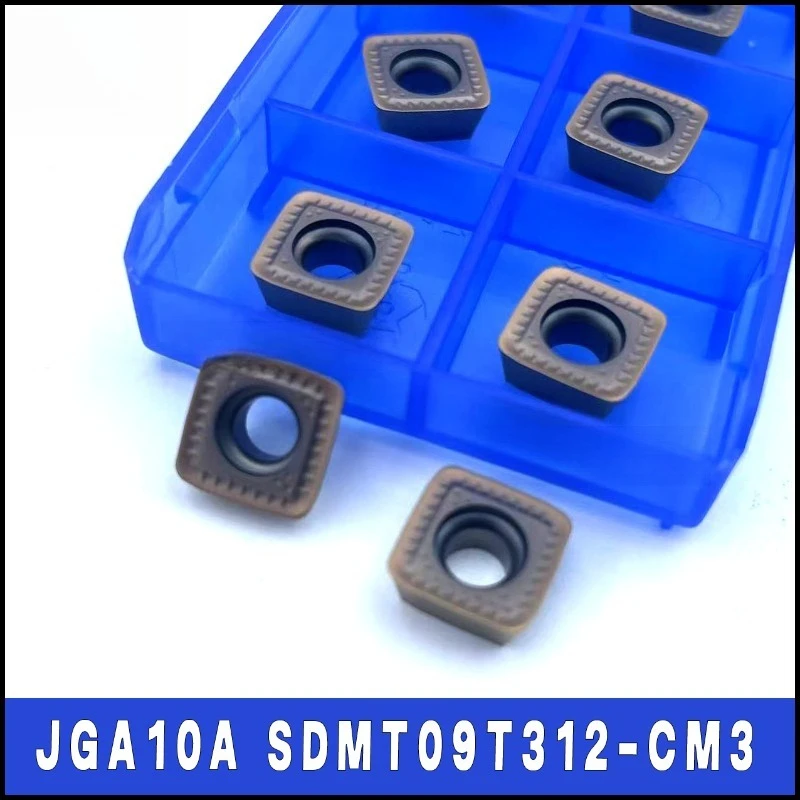 SDMT09T312-NM YBG212 إدراجات الطحن باستخدام الحاسب الآلي - نصائح كربيد للفولاذ المقاوم للصدأ