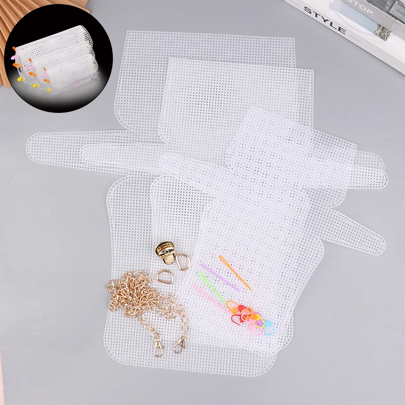 

Crafts Material for Bags Making, DIY Plastics Mesh Latch Hook Crafting