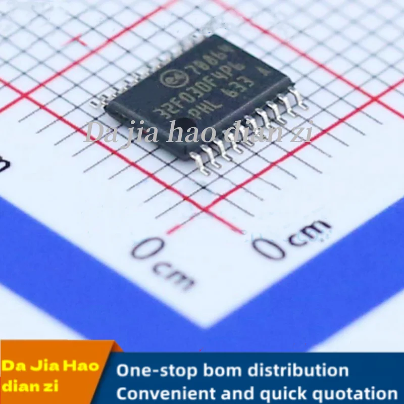 5 Stück/Lot STM32F030F4P6 TSSOP Mikrocontroller-IC-Chips auf Lager