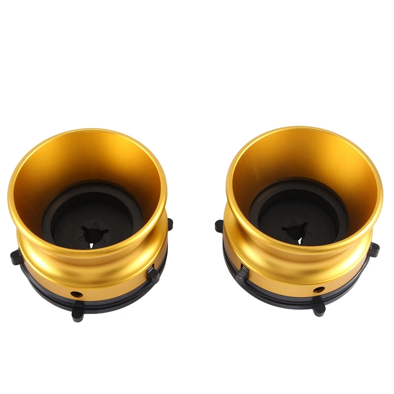 

1 Pair NAB Hub Adapters Professional Polished Aluminum Alloy 10 Inch Opener For Studer Revox For Akai For Teac