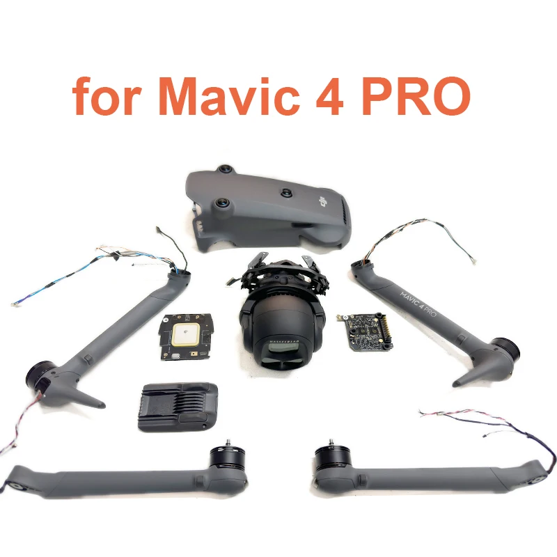 Front Right Motor Arm for Mavic 4 PRO Middle Frame Upper Shell Bottom Cover Mavic 4pro ESC Board GPS IMU Module Rear Gear