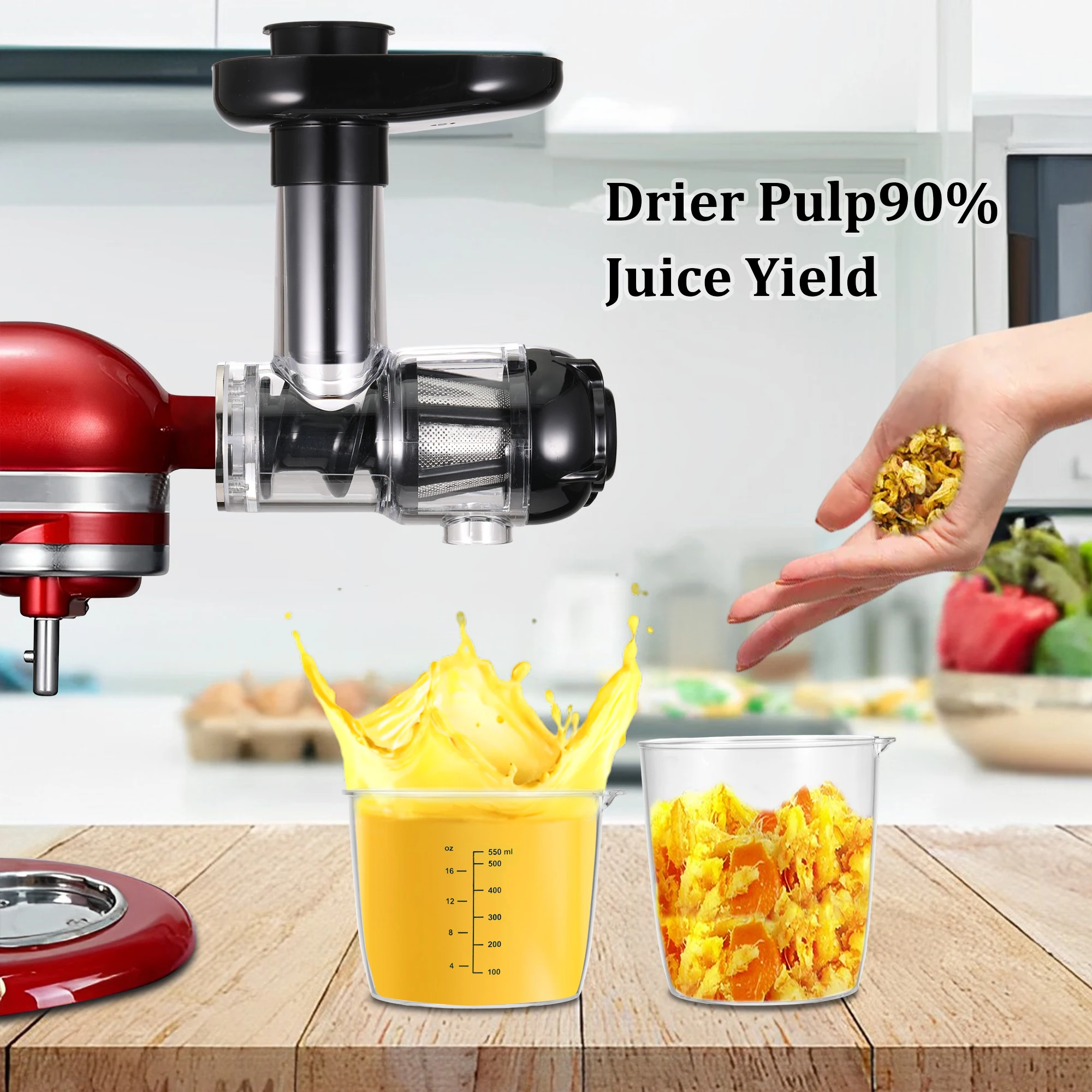 Juicer Attachment Accessories Rustproof Spare Parts Washable Fruit Vegetable Food Kitchen Tools for Stand Mixer