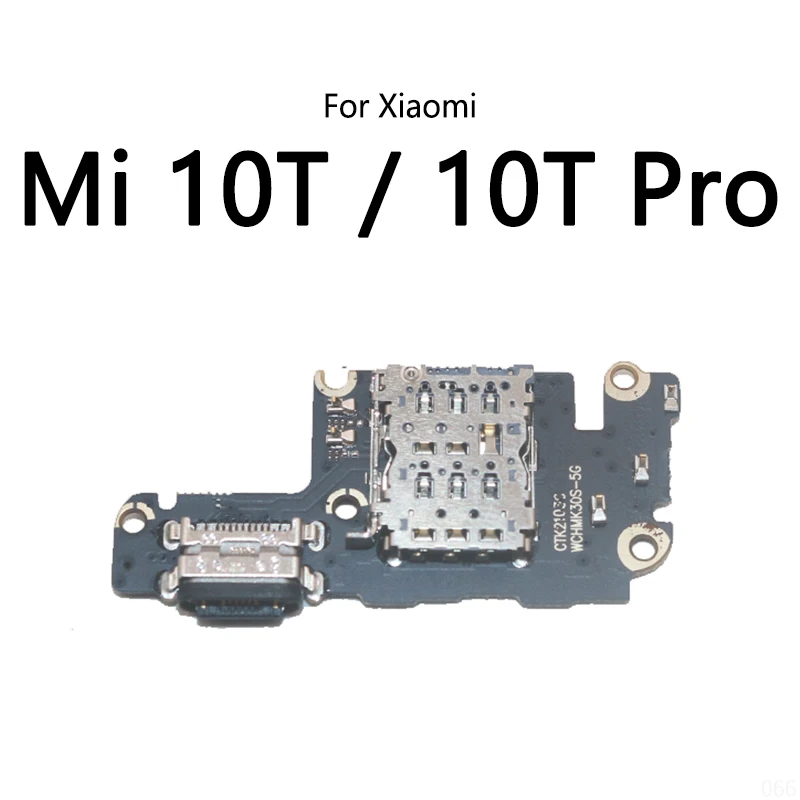 USB Charging Dock Port Socket Jack Connector Charge Board Flex Cable For Xiaomi Mi 10 Lite 10T Pro