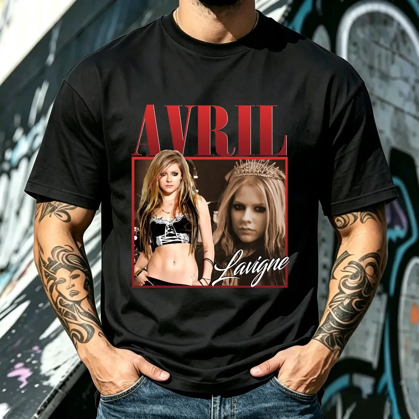 washed T Shirt Avril Lavigne Vintage Bootleg Let Go Goodbye Lullaby Merch Rock Tour 2023 SweaT long or short sleeves vintage