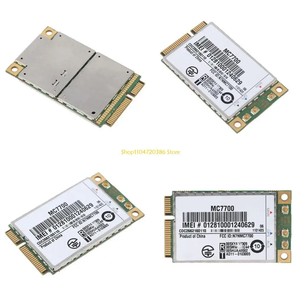 

K0EA беспроводной адаптер WLAN Card Mini PCI-E 3G/4G WWAN GPS модуль MC7700 PCI для Express 3G HSPA LTE 100 Мбит/с