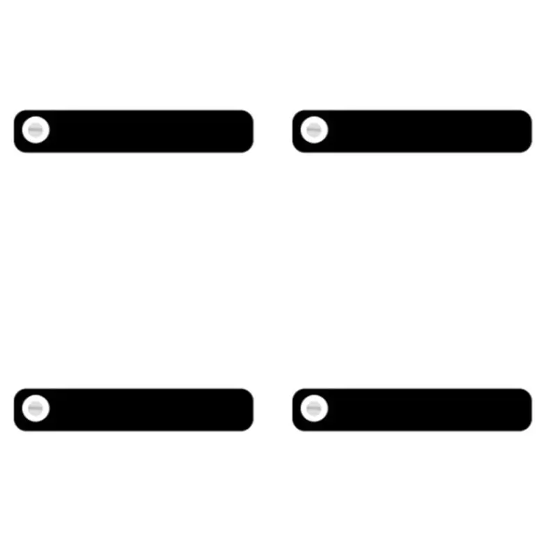 

4X Tuya Intelligent Pressure Sensor For Zigbee Gravity Detection Automation Scene Linkage 400Mm