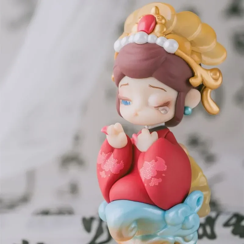 

Spice Princess Flower Language Legend of Zhen Huan Series Blind Box Toys Kawaii Anime Action Figure Сюрприз Mystery Box Dolls