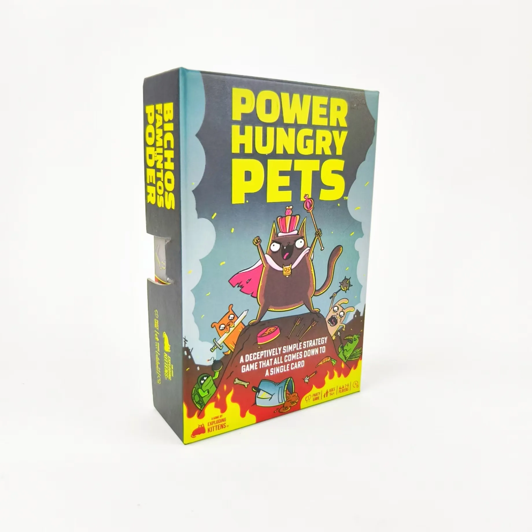 Exploding Kittens Presents Power Hungry Pets Tin