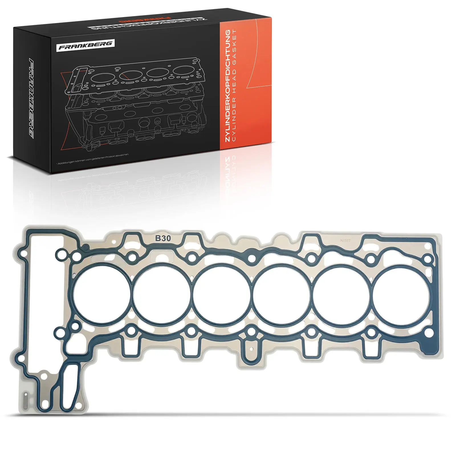 Frankberg 1x Cilinderkoppakking voor BMW E81 E90 E91 E60 E61 E63 E65 E66 E67 E83 E70 E86 11127555757