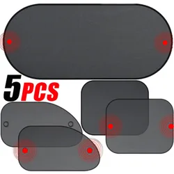 Car Window Sunshade Cover Block para crianças, Side Window Shade, Cling Sun Shade, Visor Shield Screen, Hot, Novo, 4Pcs