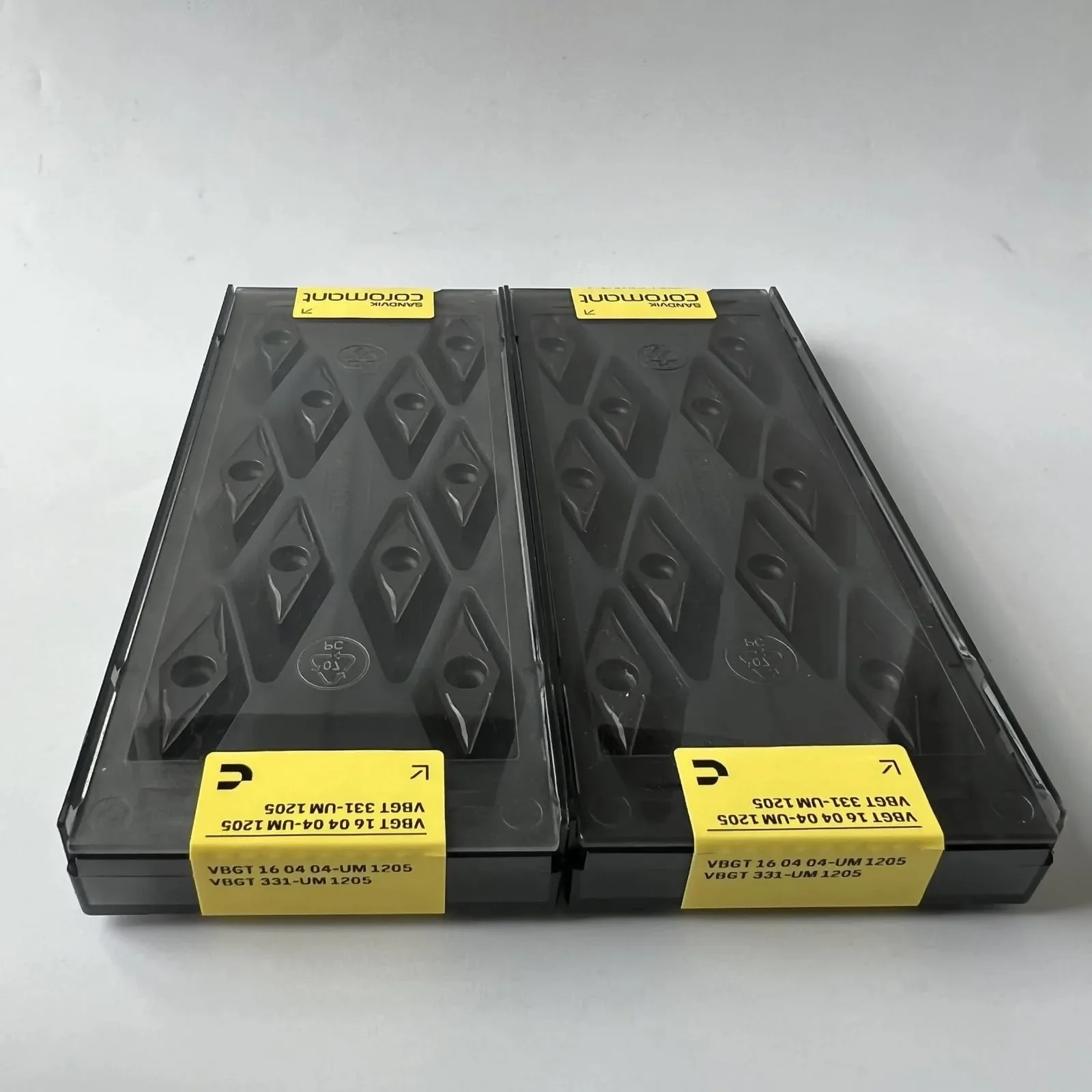 الأصلي SANDVIK / VBGT160404-UM 1205 / سبائك الصلب CNC شفرة 10 قطعة #3