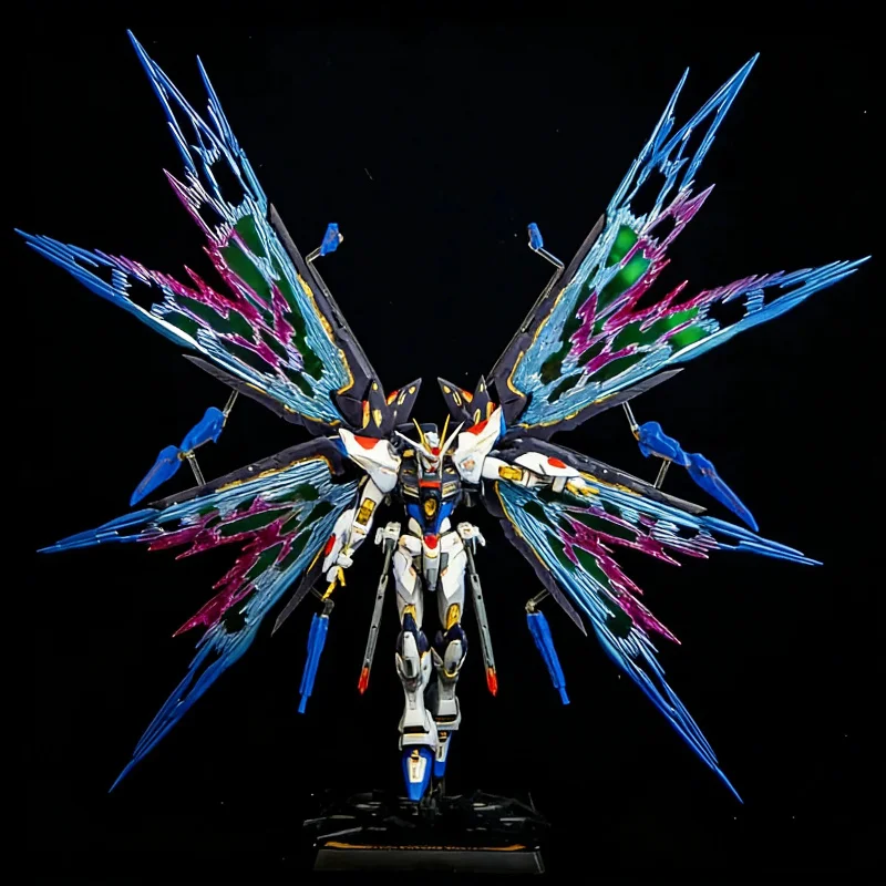 

Strike Freedom Gunpla 1/100 Soul Blue Ver Daban 8802 Alloy Frame Assembly Model Kit Mecha Action Figure Boys Collection Toy Gift