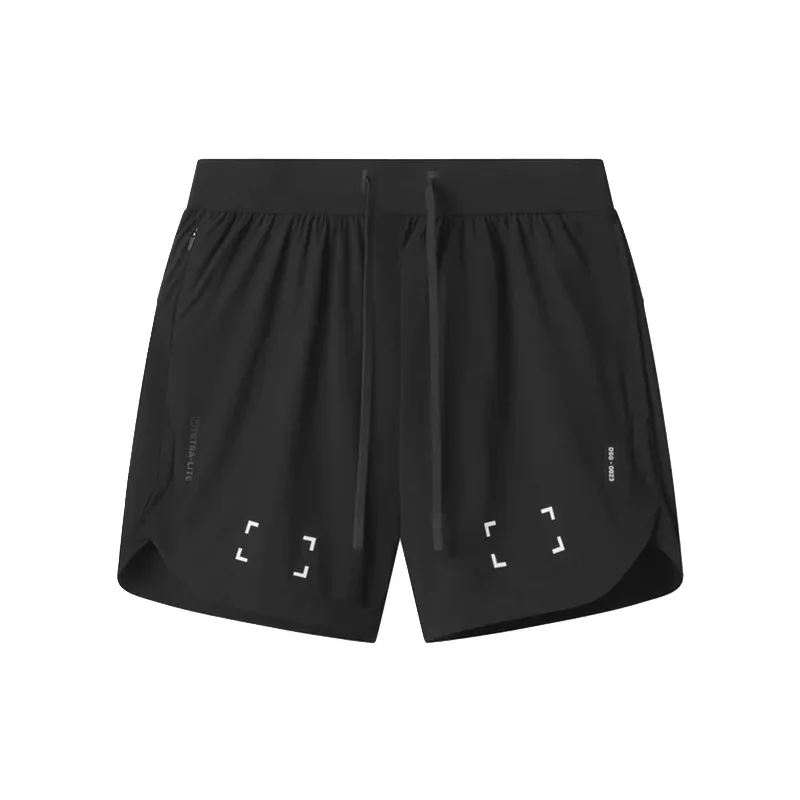 Pantalones cortos de culturismo para hombre, Shorts transpirables de secado rápido para gimnasio, Fitness, baloncesto, chándal, Verano