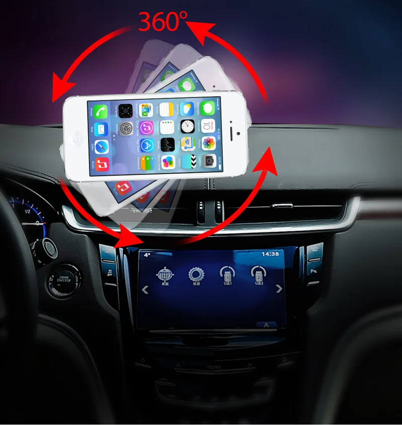 Soporte magnético para teléfono móvil en el coche, accesorio para iPhone 14 Pro Max, Huawei y Xiaomi