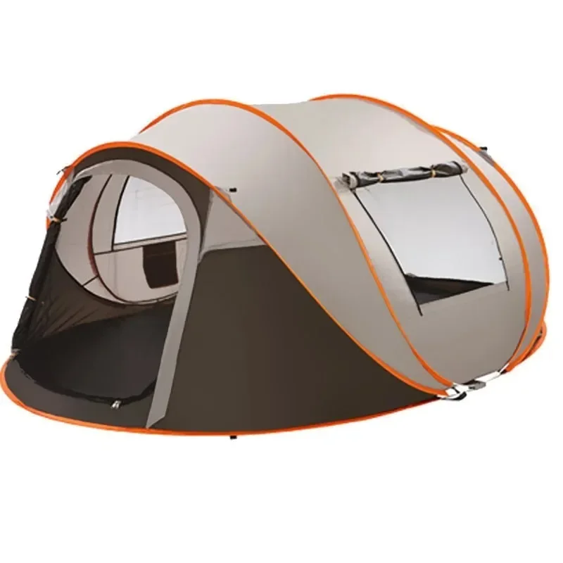exquisite craftsmanship Outdoor Waterproof 3-4 Person Portable Foldable Automatic Outdoor Camping Tent for Family