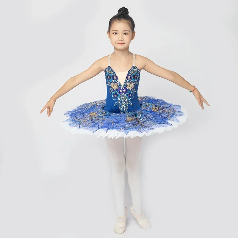 New Adult Professional Ballet Tutu Dress Show Window Show Performance Dress Sleeping Beauty Pan Skirt Children Dance Costume