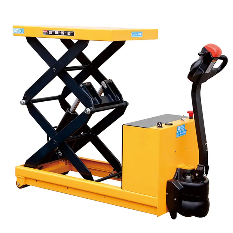 Hydraulic Scissor Lift   with Bellows Protective Cover Industrial Hydraulic Lifting   Stationary Lift Platform for Mater