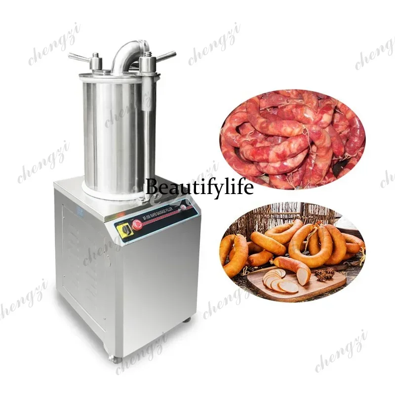 SS81 Automatic Sausage Machine Commerical Stainless Steel Sausage Stuffer Making Machine for Meat Processing