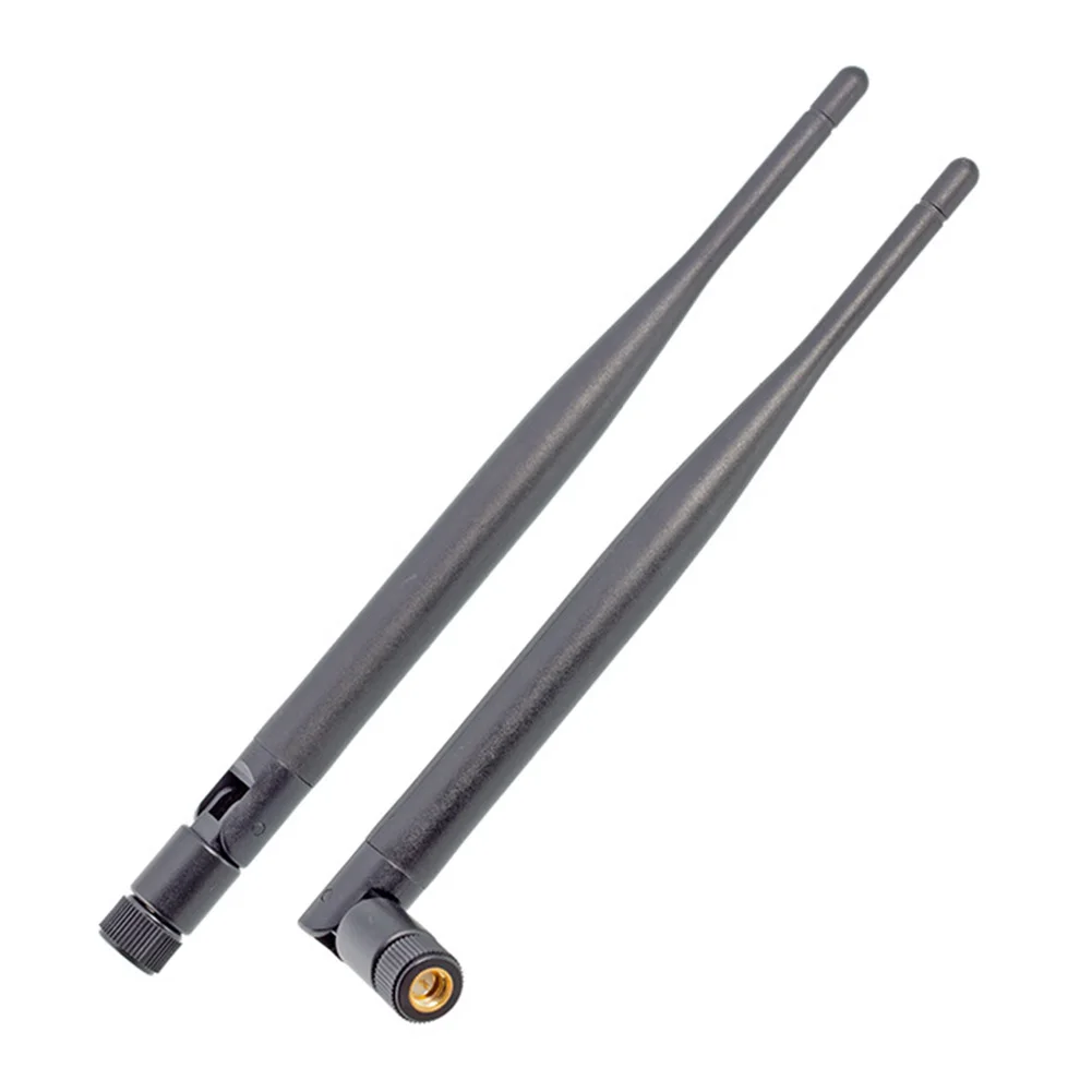 868MHz Glue Rod Antenna LoRas 5dBi Gold Plated Copper Foldable 90 With Adapter Cable For Gateways Meshtastics Pager Elevator