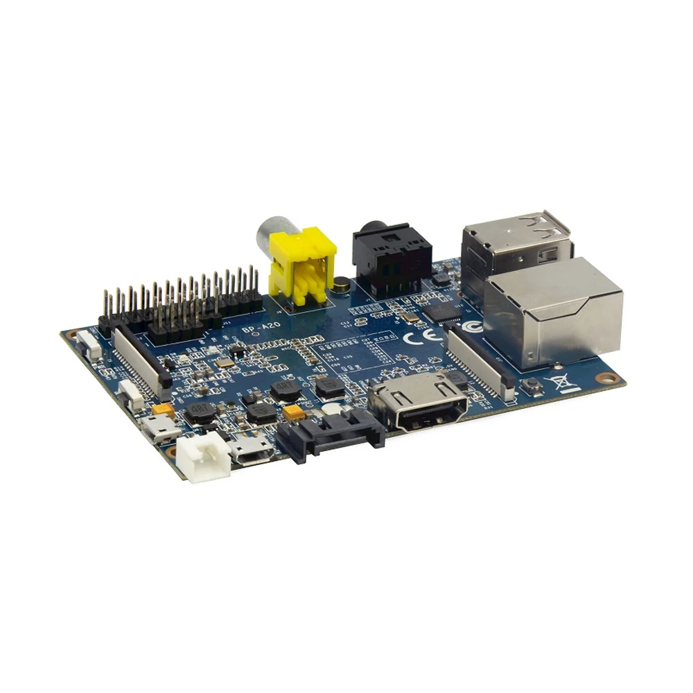 Banana Pi BPI-M1 كمبيوتر أحادي الطاقة منخفض الطاقة Allwinner A20 ثنائي النواة 1.0 جيجا هرتز وحدة المعالجة المركزية 1 جيجا بايت DDR3 أندرويد، لوبونتو، أوبونتو، نظام التشغيل ديبيان #4