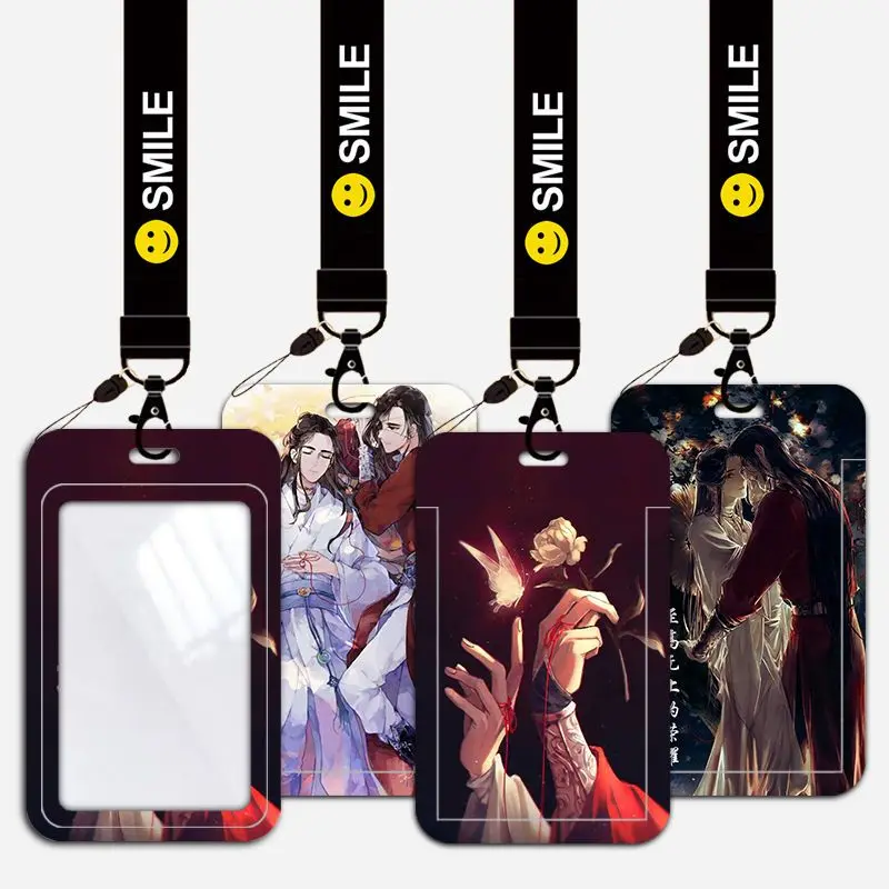 Chinese TV Series TGCF Tian Guan Ci Fu MXTX Xie Lian Hua Cheng Card Protective Cover ID Card Cover Card Holder Card Bag gift