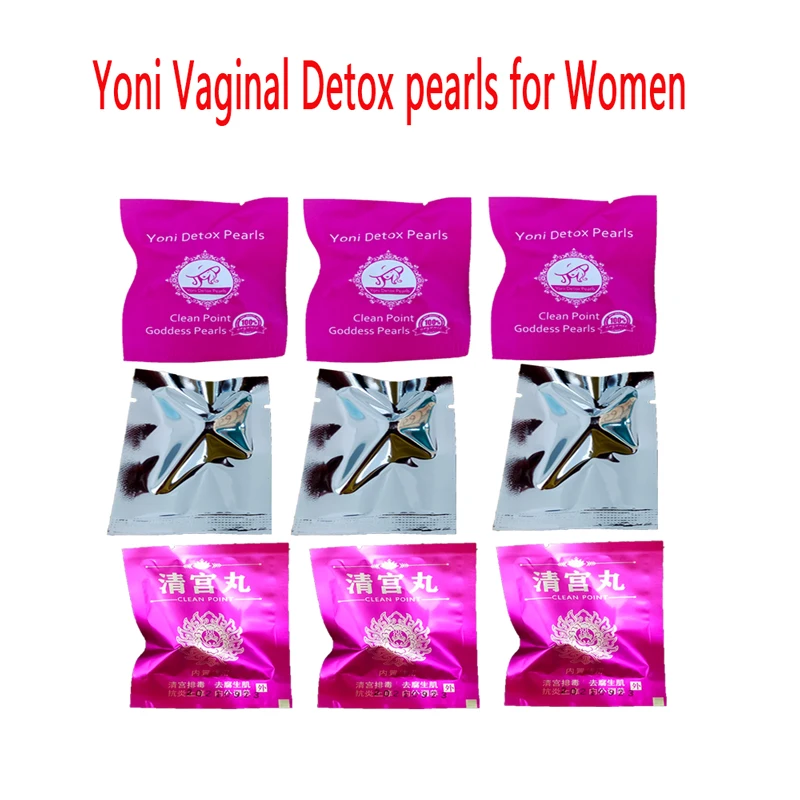 50--200pcs Yoni Pearl Detox Tampons Vaginal Cleansing Medical Treatment Tampon Yoni Steam Clean Point Tampon Women Beauty Health