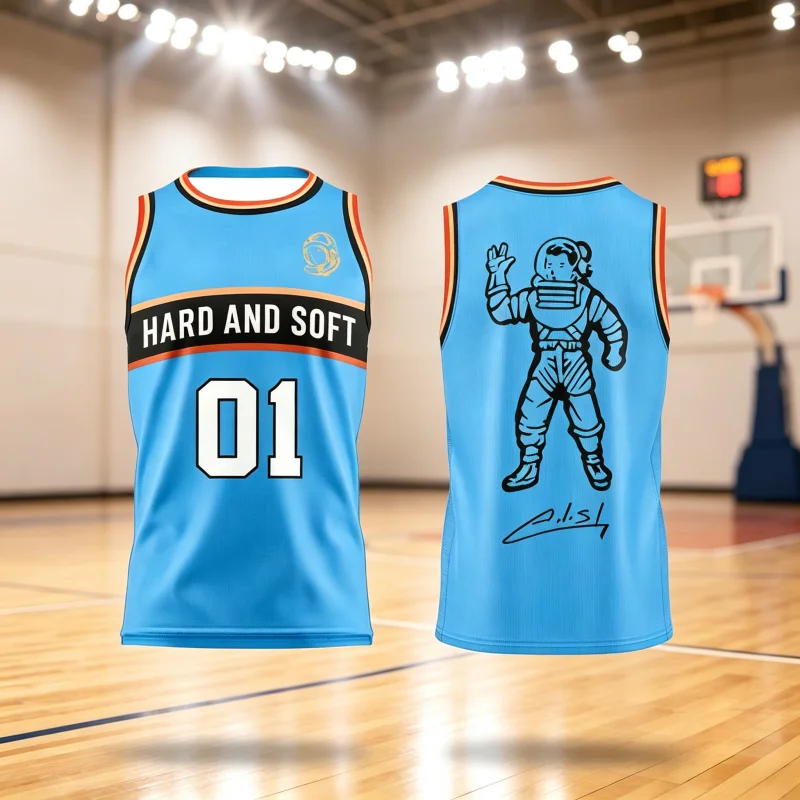 2026 Summer New Billie Eilish Themed Sleeveless Basketball Jersey Sports Vest Breathable Casual Streetwear Fans Family Kids Tees
