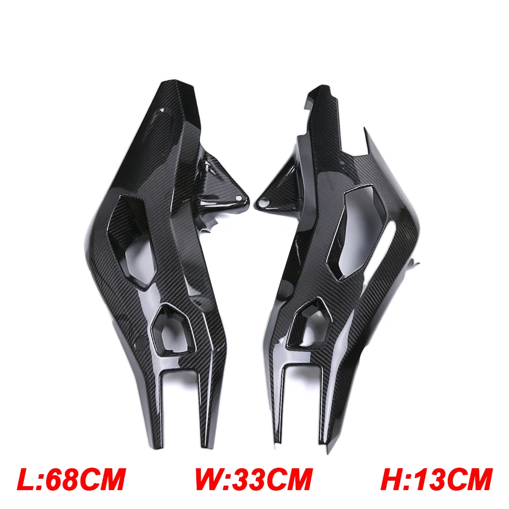 100% koolstofvezel voor BMW S1000XR 2021 2022 2023 Motorfiets modificatie volledige fiets kuip Auto body zijpaneel, voorspatbord 3 K