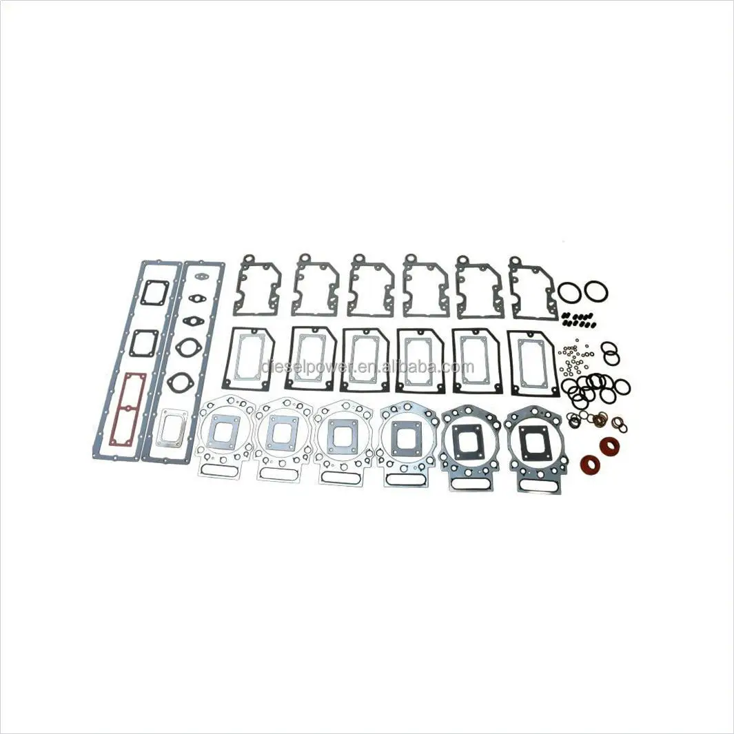 ENGINE SPARE PARTS TOP CYLINDER HEAD UPPER GASKET SET FOR CUMMINS K38 OVERHAUL   KIT 3800730