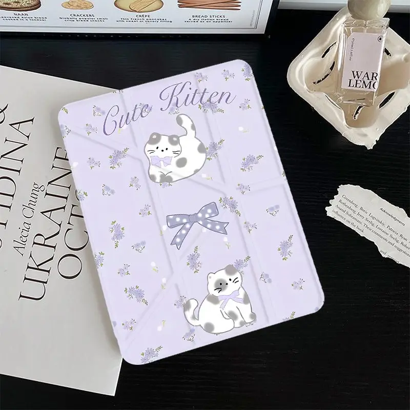 3+Y Multi-Angle Stand Cover for IPad Mini6 8.3 air3 10.5 Pro 11 2020 iPad A16 2025 11th Air11/13 iPad10.2 7/8/9th 4/5 10.9